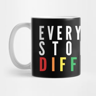 Everybody's Story Is Different (White/Rainbow) - Happiest Season Mug